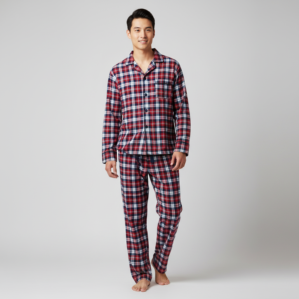 Plaid Red White Blue