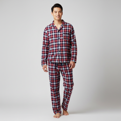 Plaid Red White Blue