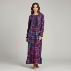 Plaid Red Blue