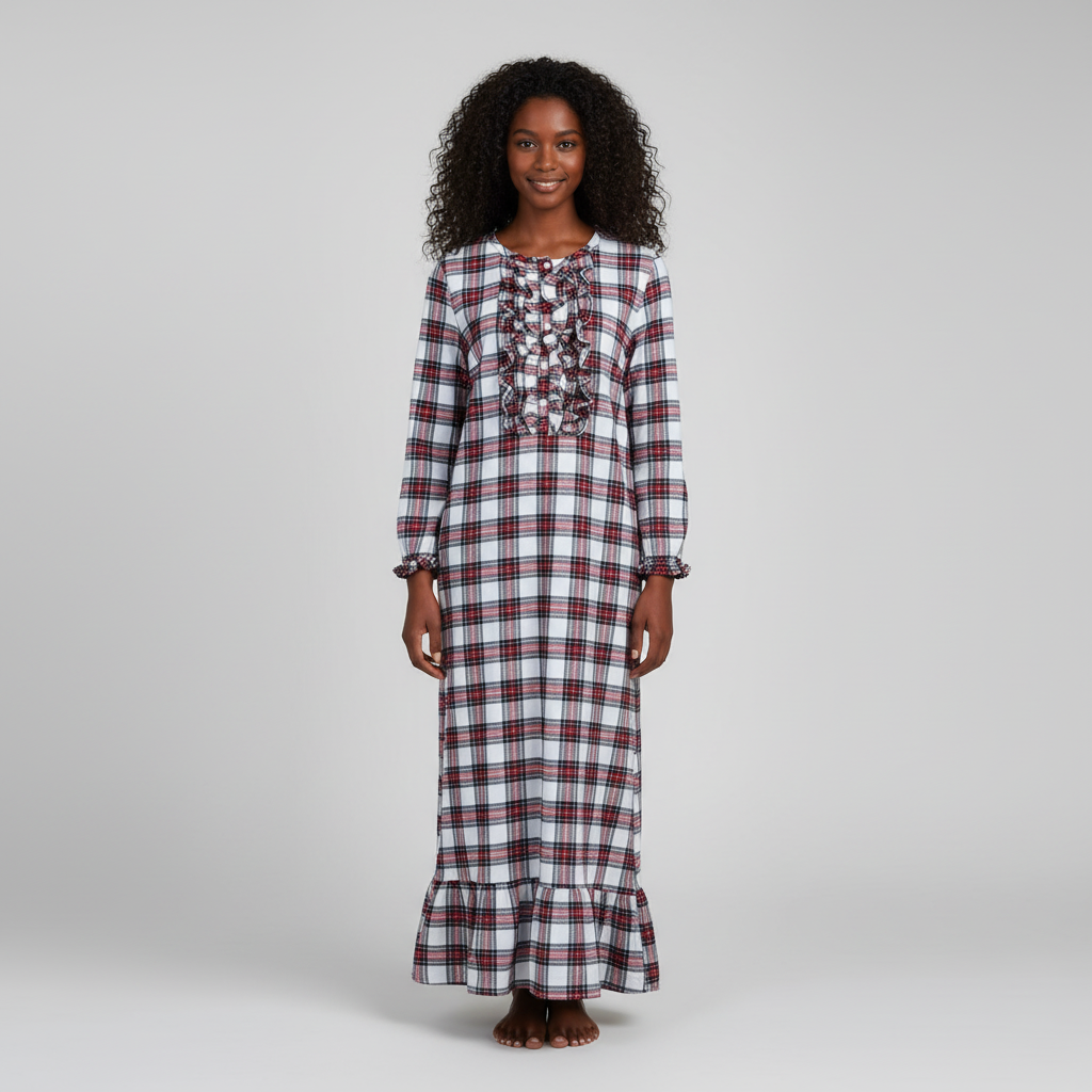 Red White Black Plaid