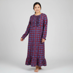 Plaid Red Blue