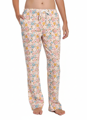 Womens 100% Cotton Poplin Lounge Pant
