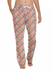 Womens 100% Cotton Poplin Lounge Pant
