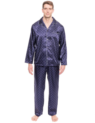 Men's Premium Satin Pajama Sleepwear Set