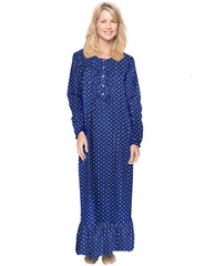 Women's Premium Flannel Long Gown