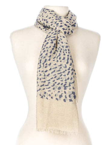 Leopard Print Spring Scarf