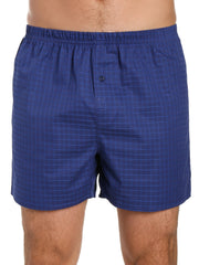 Windowpane Checks-Herringbone Blue/Fig