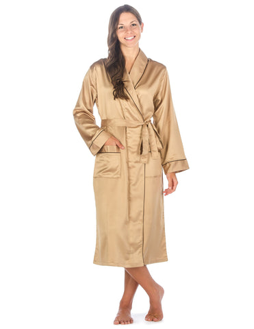 Women's Premium Satin Robe
