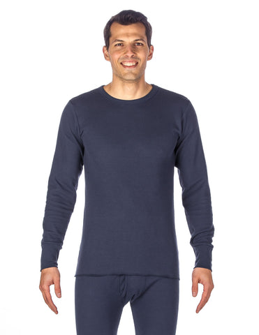 Men's Extreme Cold Waffle Knit Thermal Crew Top