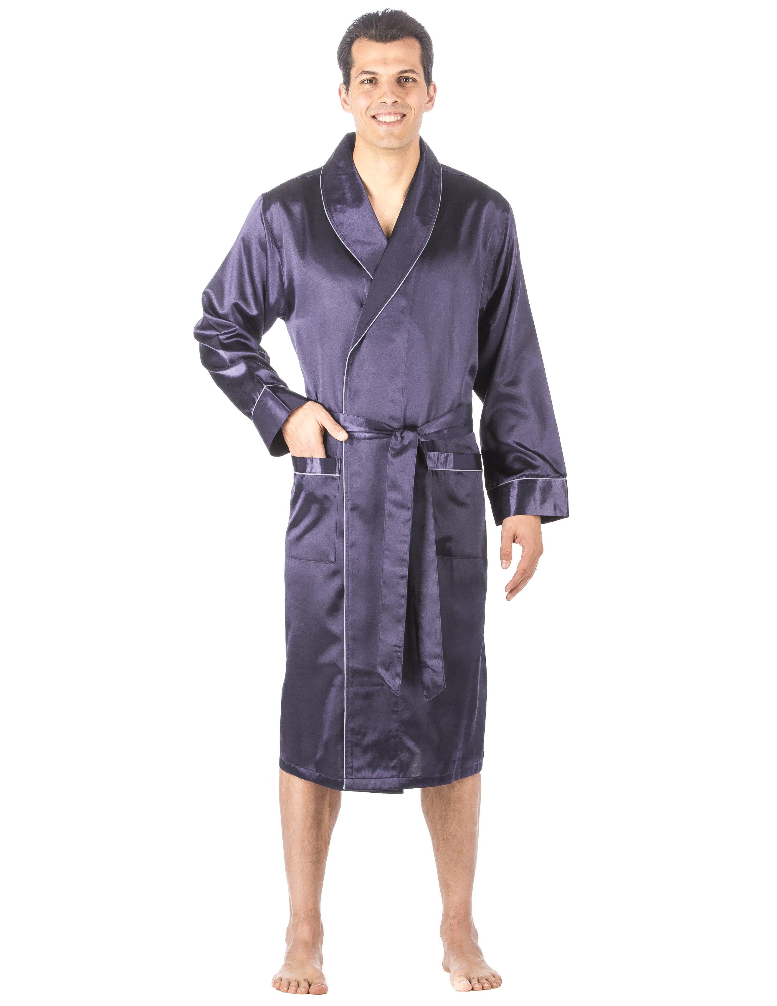 Men's Premium Satin Robe