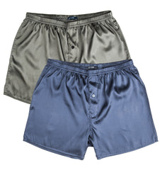 Men's Satin Boxers (2-Pack)