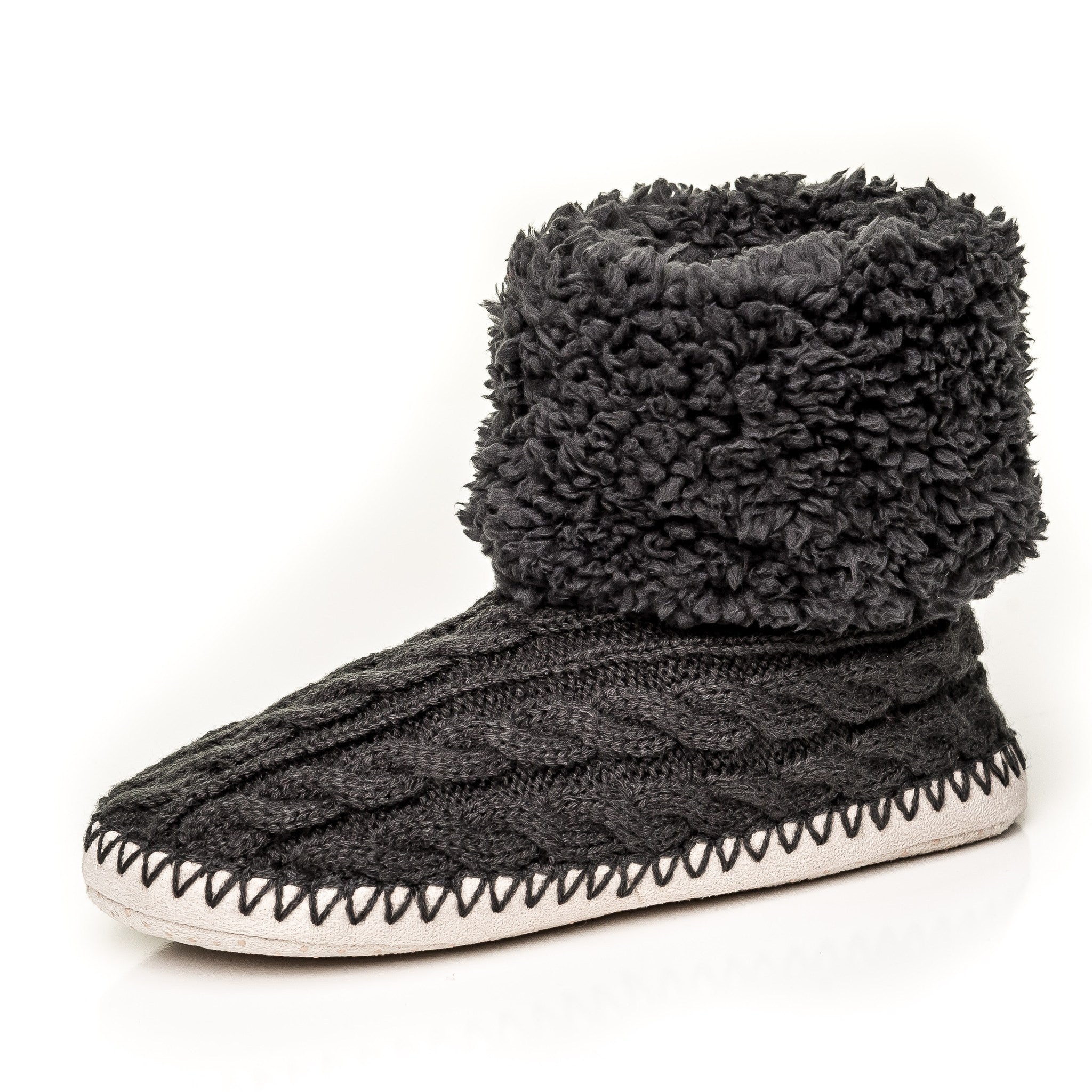 Noble Mount Women s Fuzzy Indoor Short Boot Slipper