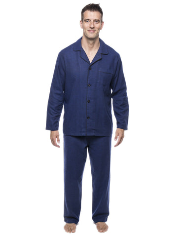 Men's 100% Cotton Flannel Pajama Set