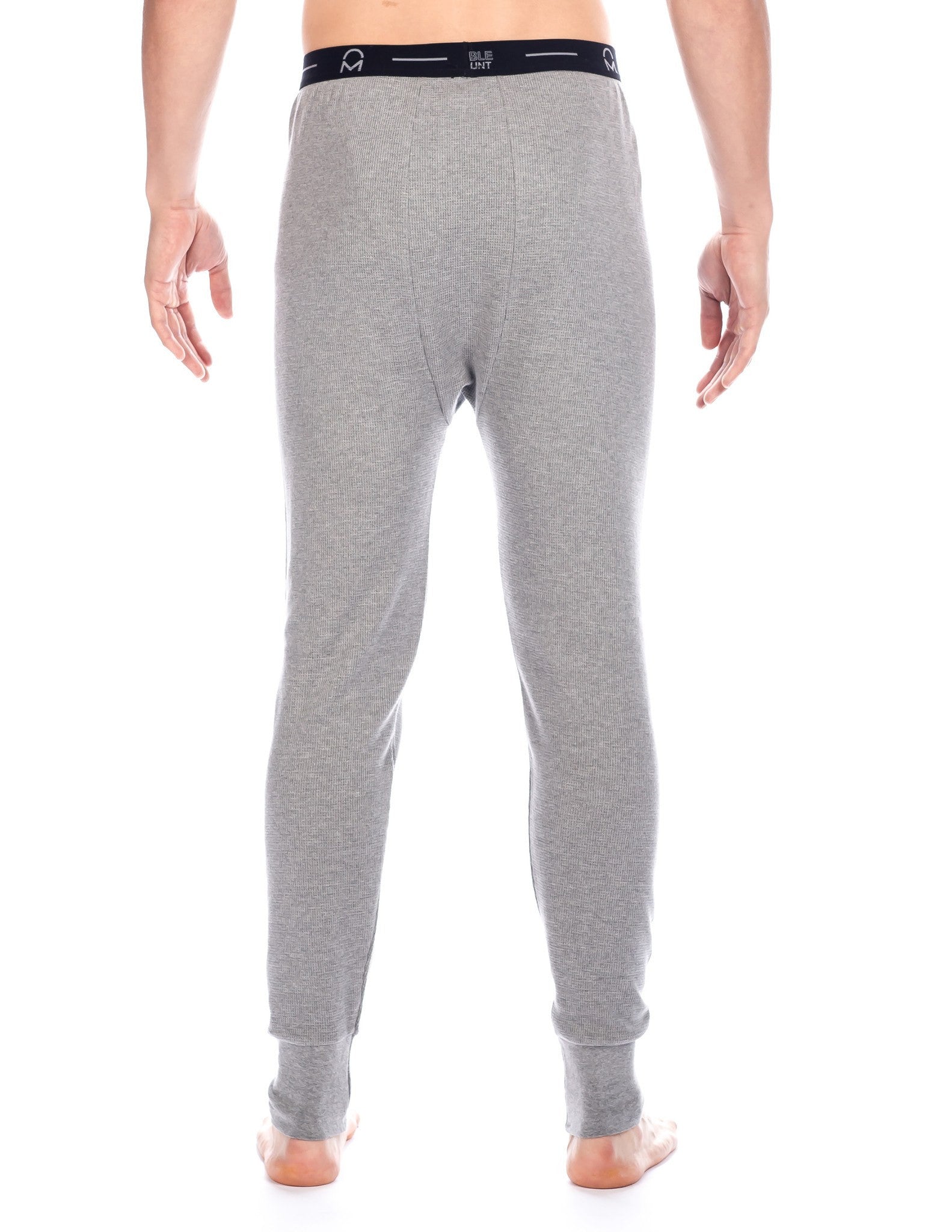 Men's Classic Waffle Knit Thermal Long John Pants