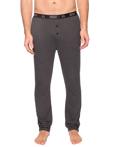Men's Double Layer Thermal Fitted Lounge Pant