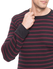 Stripes Black/Fig