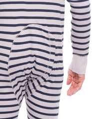 Stripes Heather Grey/Navy