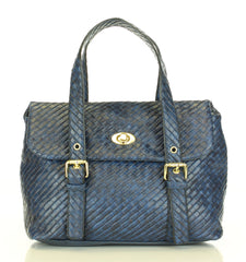 Weave Texture Looker Satchel Bag