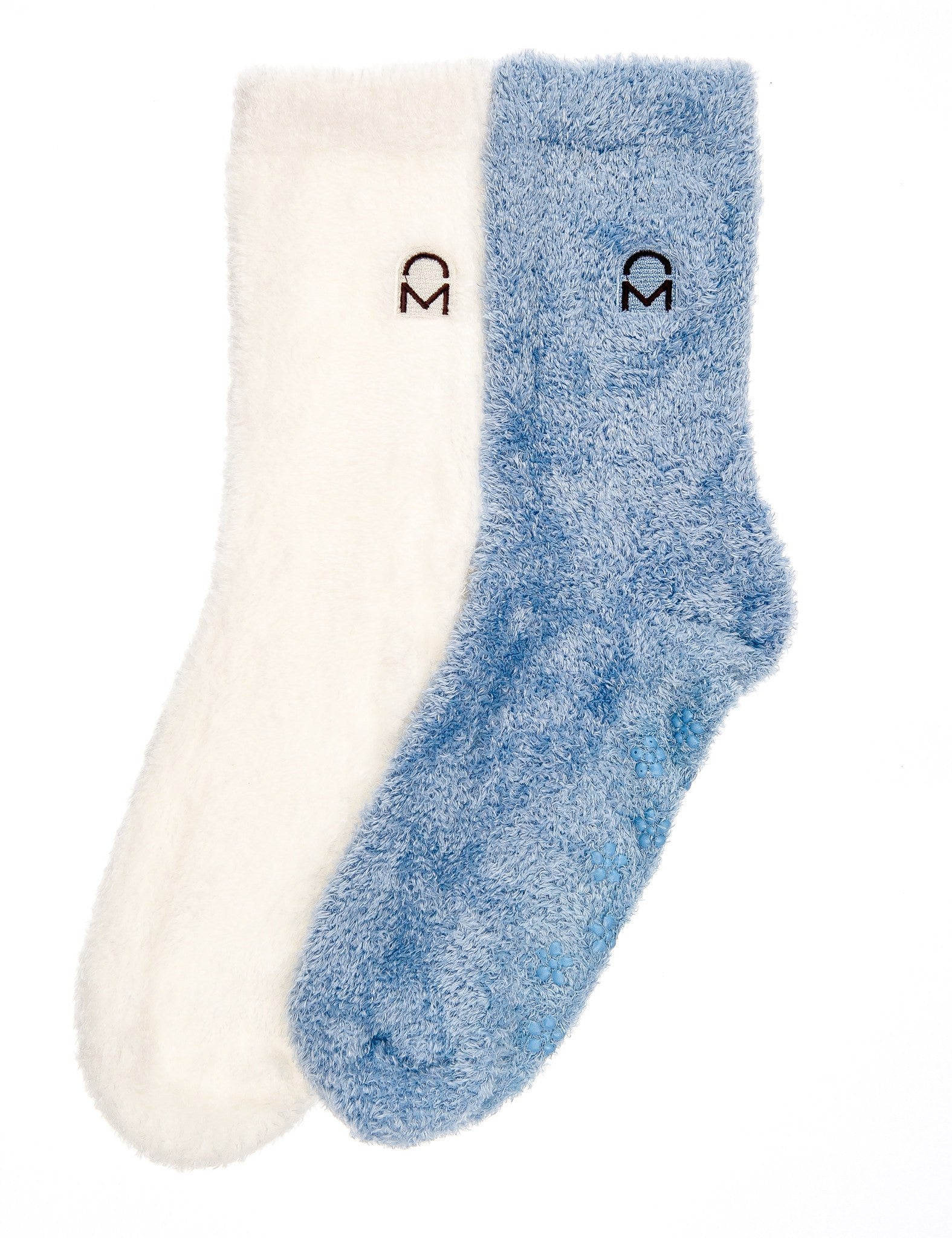 Women's Soft Anti-Skid Winter Feather Socks - 2-Pairs
