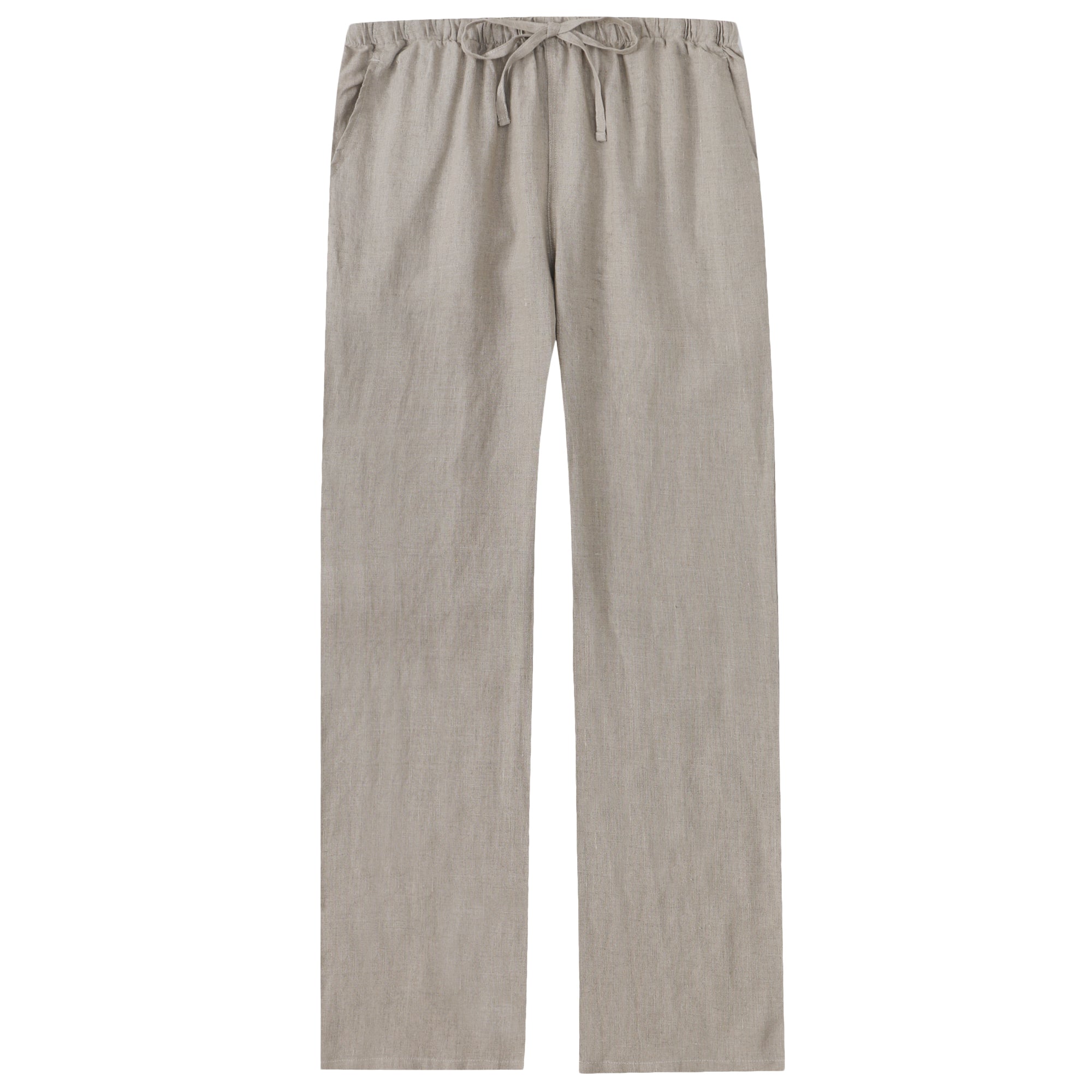 Noble Mount 100% Linen Womens Pajama Louge Pants for Summer