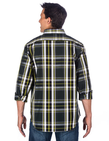 Men's 100% Cotton Casual Shirt - Regular Fit