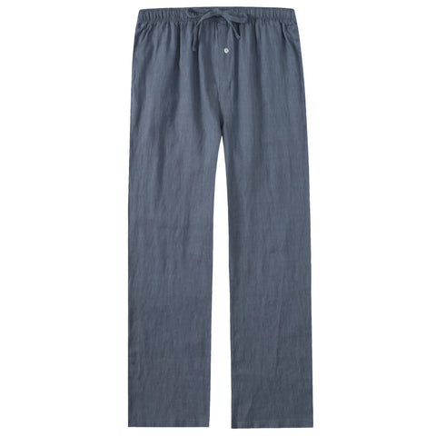 Noble Mount 100% Linen Men's Pajama Lounge Pants