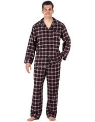Men's Premium 100% Cotton Flannel Pajama Sleepwear Set (Relaxed Fit) –  Noble Mount