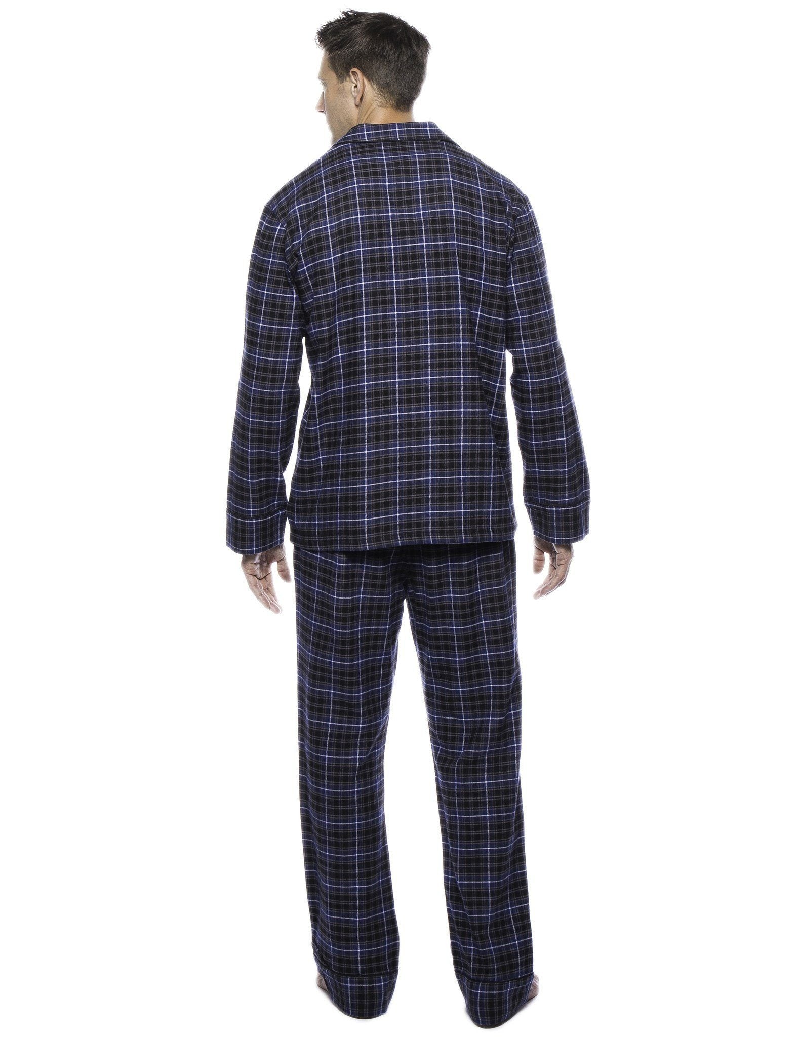 Men's Premium 100% Cotton Flannel Pajama Sleepwear Set – Noble Mount