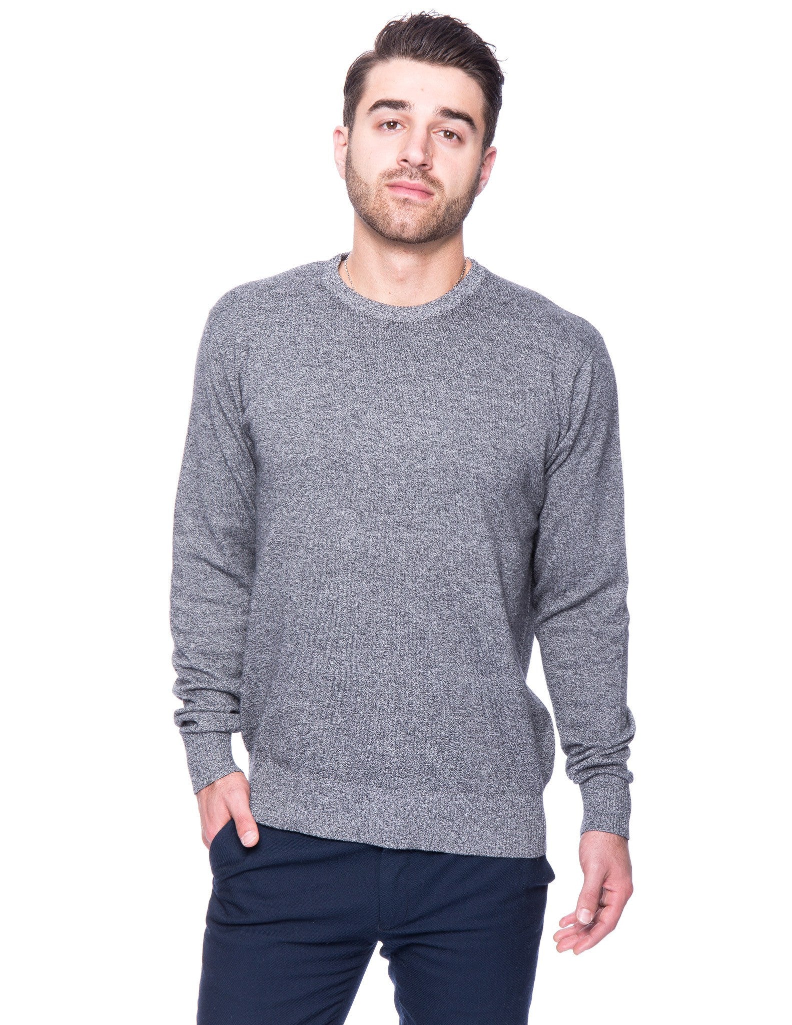 Box-Packaged Tocco Reale Men's 100% Cotton Crew Neck Sweater