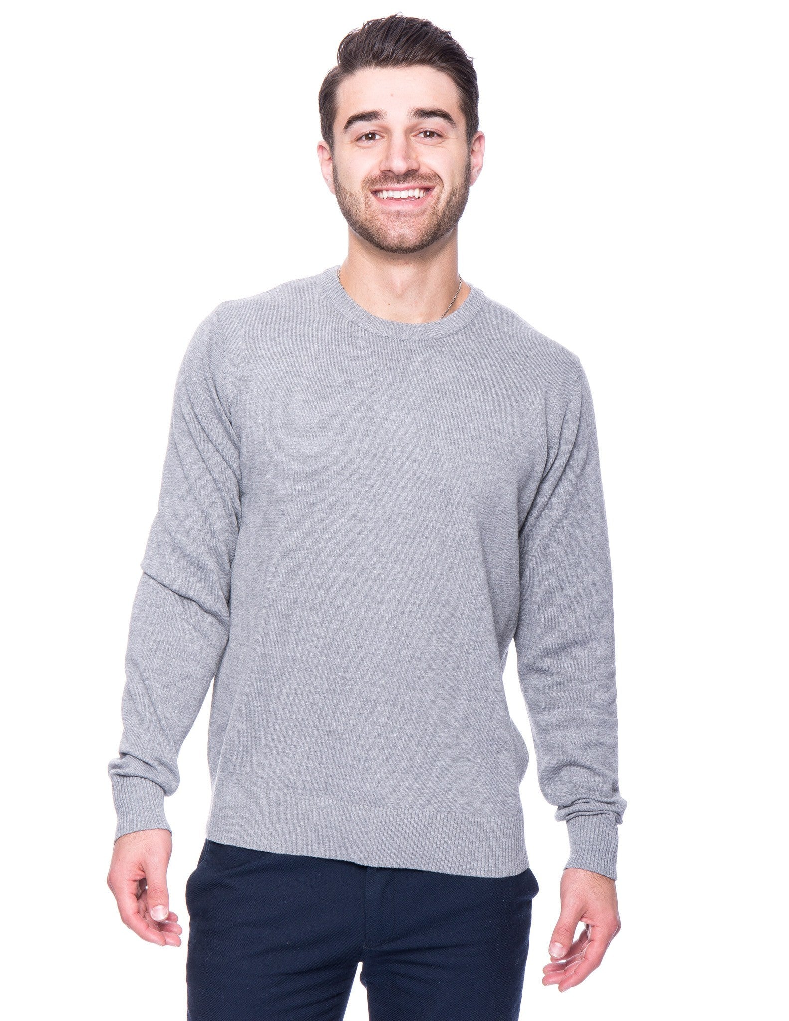 Box-Packaged Tocco Reale Men's 100% Cotton Crew Neck Sweater