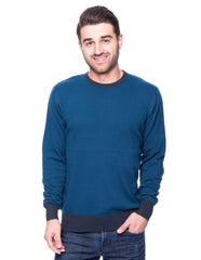 Men's Premium 100% Cotton Crew Neck Sweater