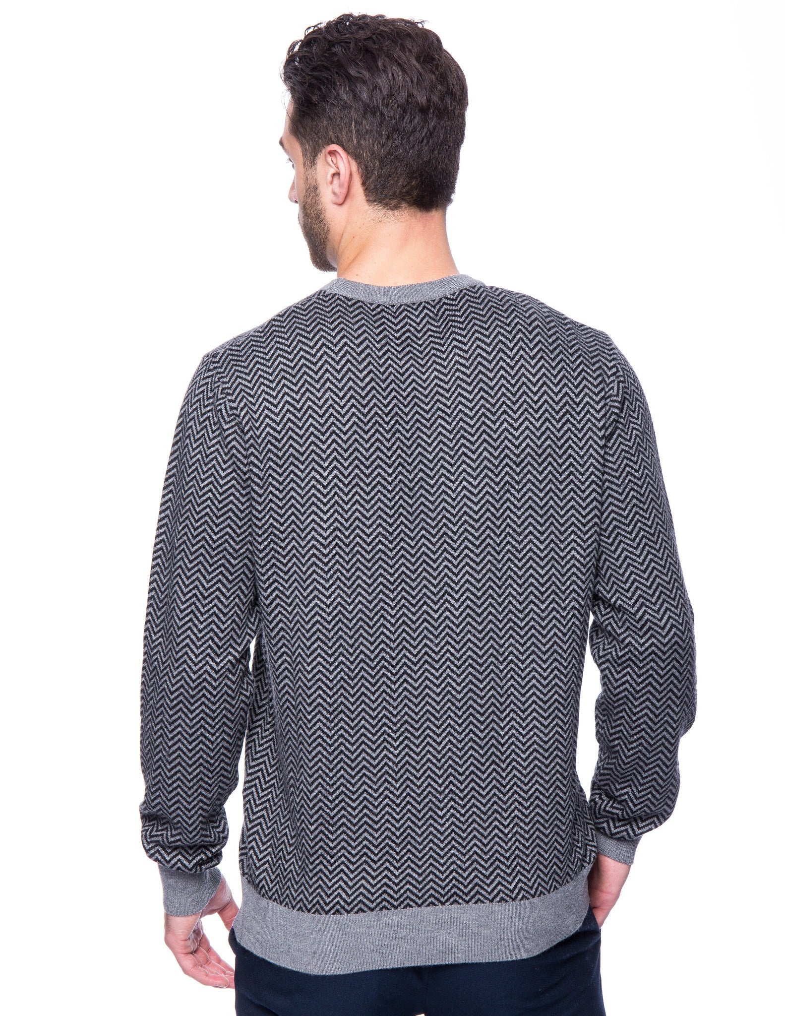 Chevron Black/Grey