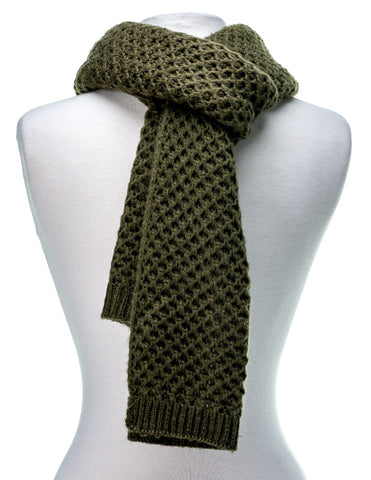 Premium Mens Scarf - Mufflers for Men - Weave Pattern Scarf