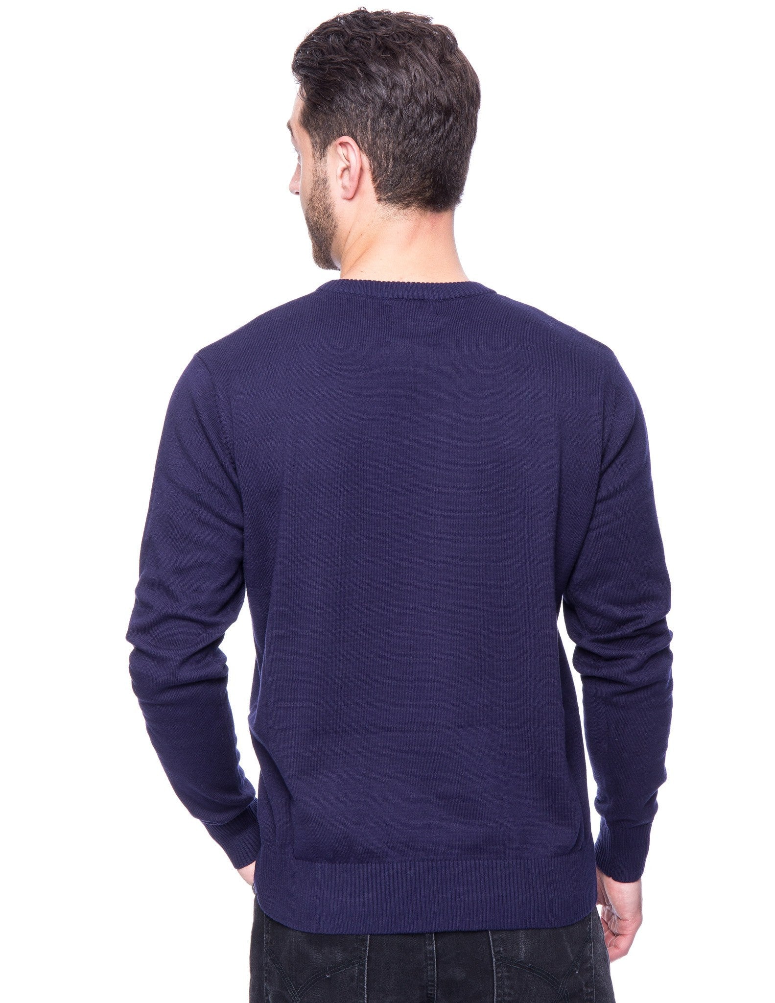 Men's Premium 100% Cotton Crew Neck Sweater – Noble Mount