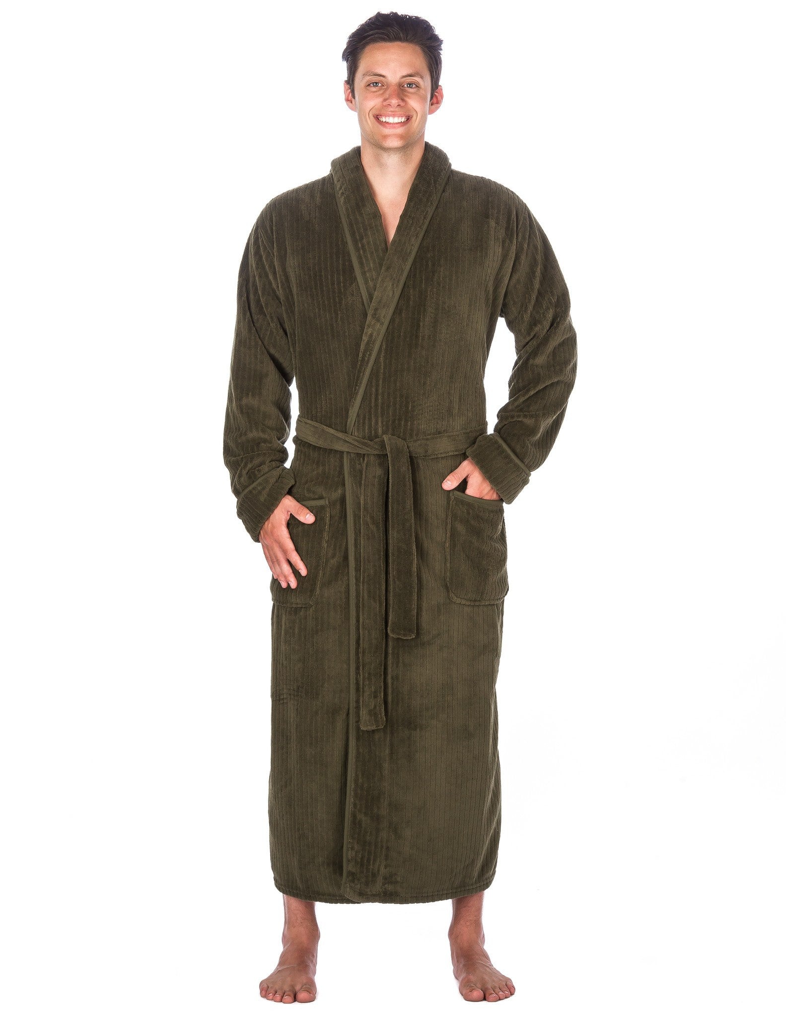 Men's Bathrobe - Highland | Bown of London – Bown of London USA