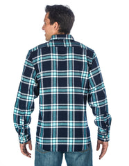 Navy-Blue Plaid