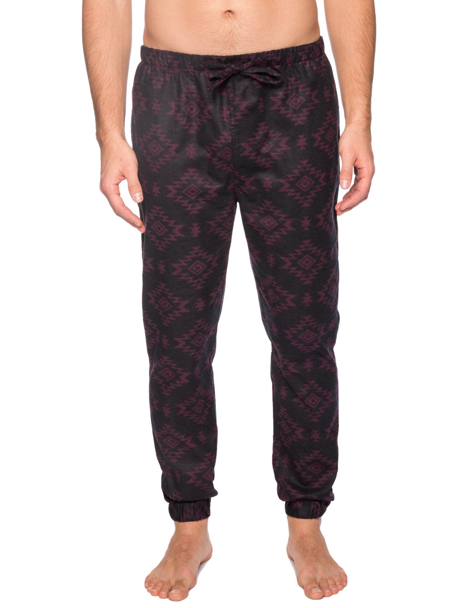 Men's 100% Cotton Flannel Jogger Lounge Pant