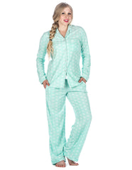 Box Packaged Women's Microfleece Pajama Sleepwear Set