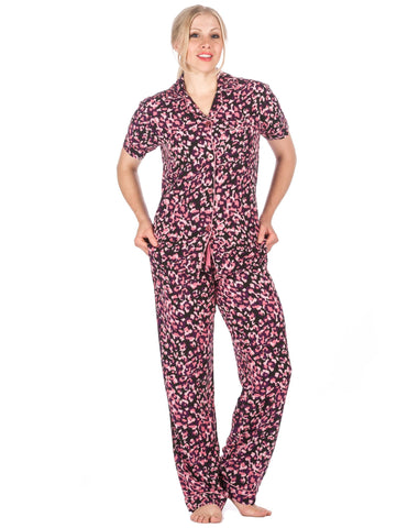 Women's Cool Breeze Woven Short Sleeve Pajama Set