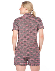 Flamingos Grey/Pink