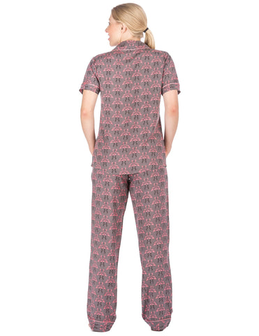 Women's Cool Breeze Woven Short Sleeve Pajama Set