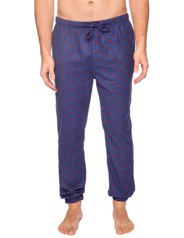 Men's 100% Cotton Flannel Jogger Lounge Pant