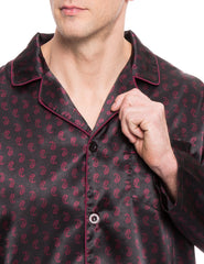 Paisley Black/Fig