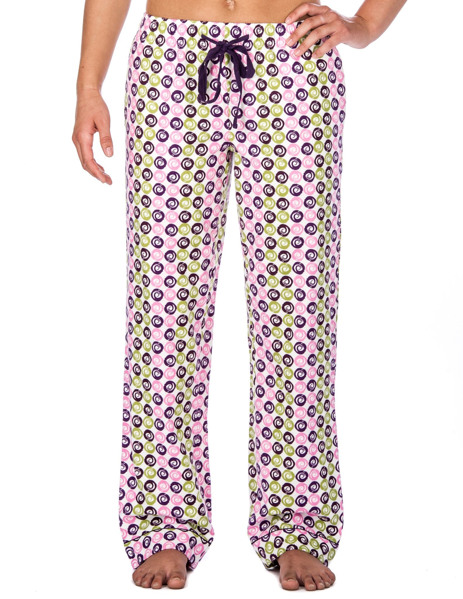 Relaxed Fit Womens Premium 100% Cotton Flannel Lounge Pants – Noble Mount