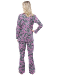 Floral Grey/Pink