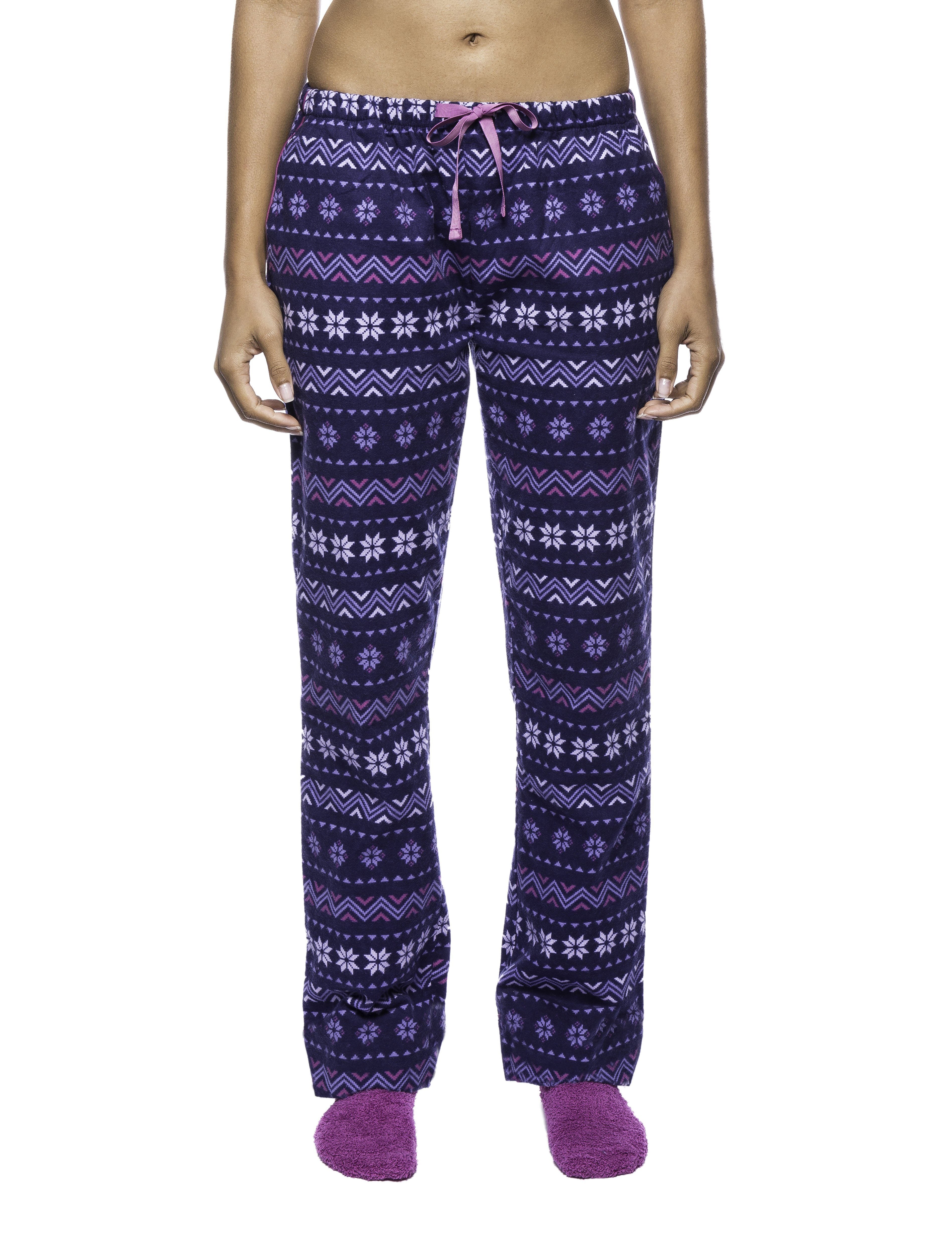 Women's Premium 100% Cotton Flannel Lounge Pants