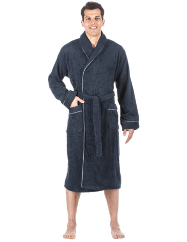 Men's 100% Cotton Terry Bathrobe