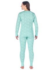 Floral - Aqua