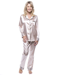 Women's Classic Satin Pajama Set