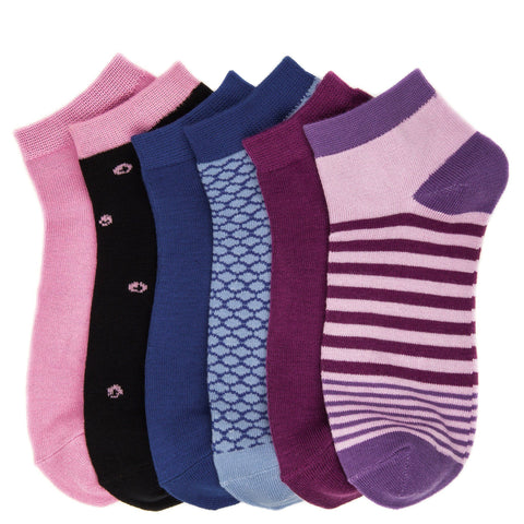 1 Pair Women's Soft Premium Low Cut Socks - Assorted Patterns